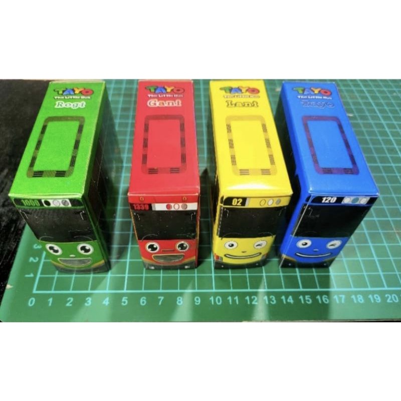 

Kotak kado Tayo Kosong (pcs) 6,5cm×3cm×8,5cm Sedang