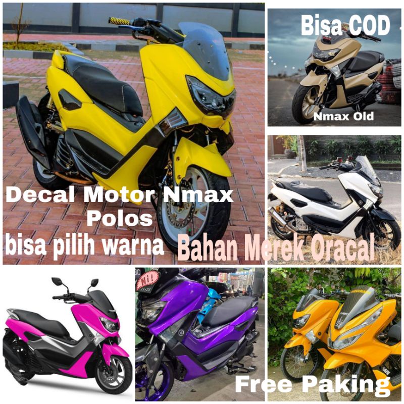 Decal Nmax 2018 2021 Polos Stiker Decal Nmax Polos Stiker Decal Nmax Baru