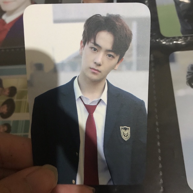 the boyz hyunjae official vlive photocard