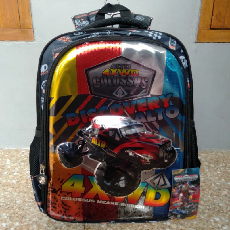 Tas ransel anak laki2 mobil original Alto