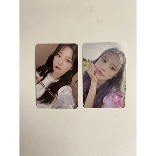 Jiheon Hayoung Fromis_9 Photo Card From Our Memento Box Jewel Case