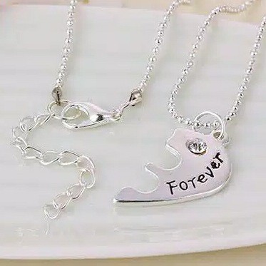 3pcs Kalung Persahabatan Best Friends Forever