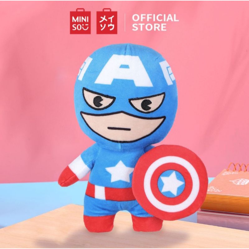 Miniso Boneka Marvel Captain America