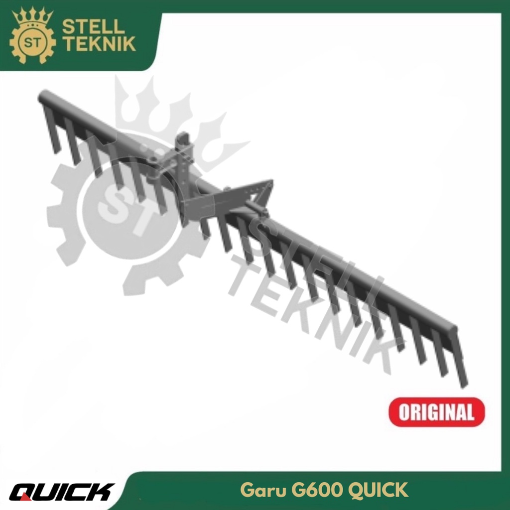 Garu Traktor G600 QUICK Lengkap dengan Kepala