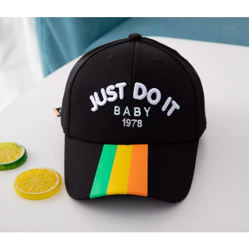 Topi Baseball Anak Bordir Just Do It Usia 2-10 Tahun Laki Perempuan Kualitas Premium