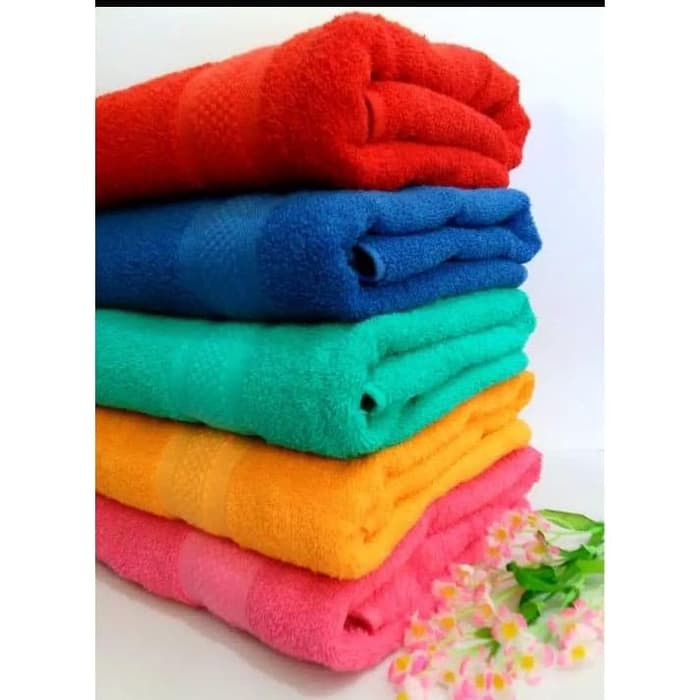 Pilih Warna - Handuk 100 x 50 Handuk Mandi AMANDA MUTIA | Towel Perlengkapan Rumah Tangga Traveling Keluarga Pria Wanita Sguna