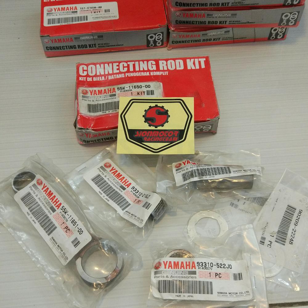 Stang Seher / Connecting Rod Yamaha RX Z Asli Yamaha Kode Part 55K-11650-00