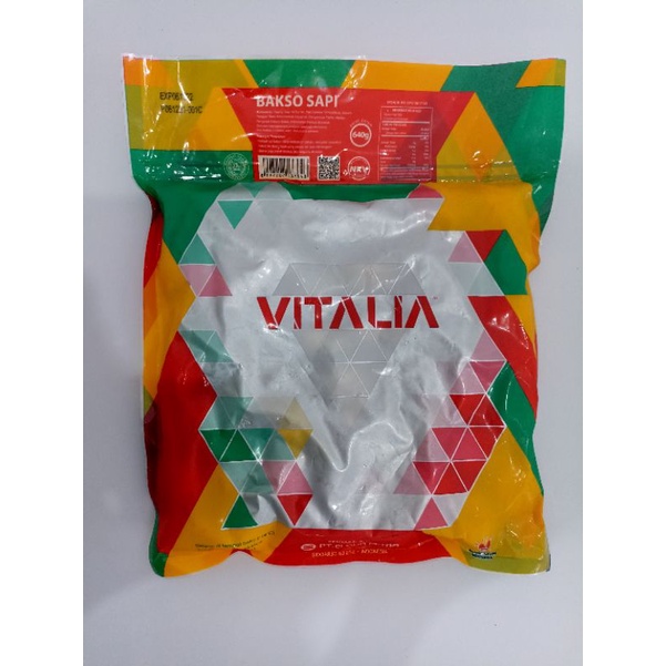 

Vitalia Bakso Sapi 640gr