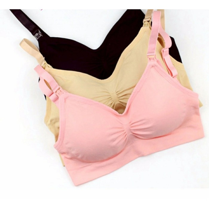 TERLARIS Bra Busa Seamless ibu Hamil BH Menyusui Nursing tanpa kawat