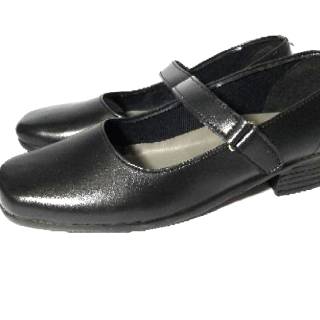 Sepatu Pantofel Wanita Fullblack Hitam Polos Sekolah Kerja Sepatu Pantofel Wanita Fullblack Hitam Polos Sekolah Kerja