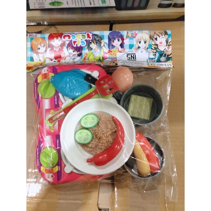 Mainan Peralatan Masak masakan KS 139-120