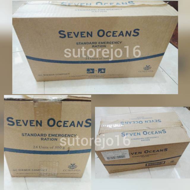 ransum mre foodration seven oceans makanan darurat RANSUM import harga karton