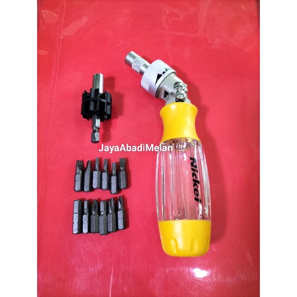 OBENG SET BENGKOK 14 IN 1 / OBENG BELOK / SCREWDRIVER