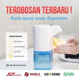 DISPENSER HANDSANITIZER SPRAY OTOMATIS / DISPENSER Hand