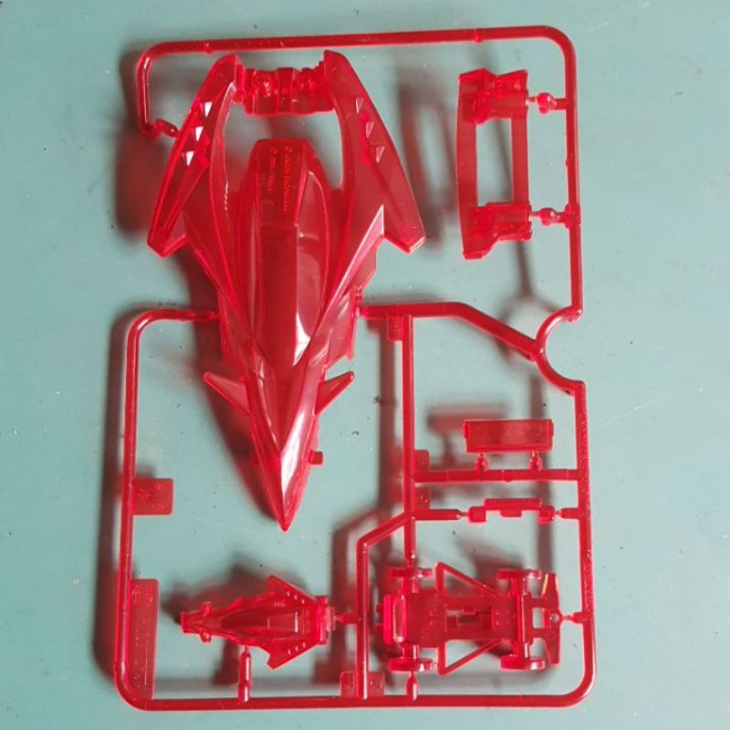 tamiya body boomerang clear red