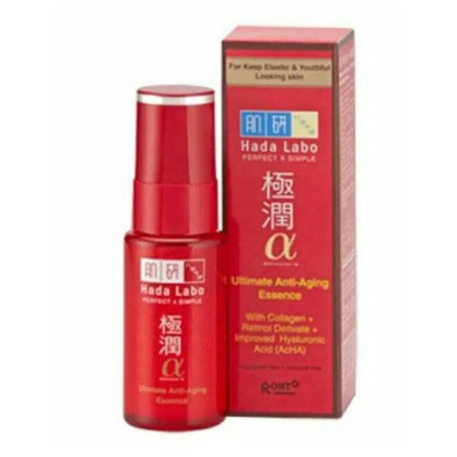 [ GROSIR ] Hada Labo Gokujyun Alfa - Anti Aging Essence / Serum