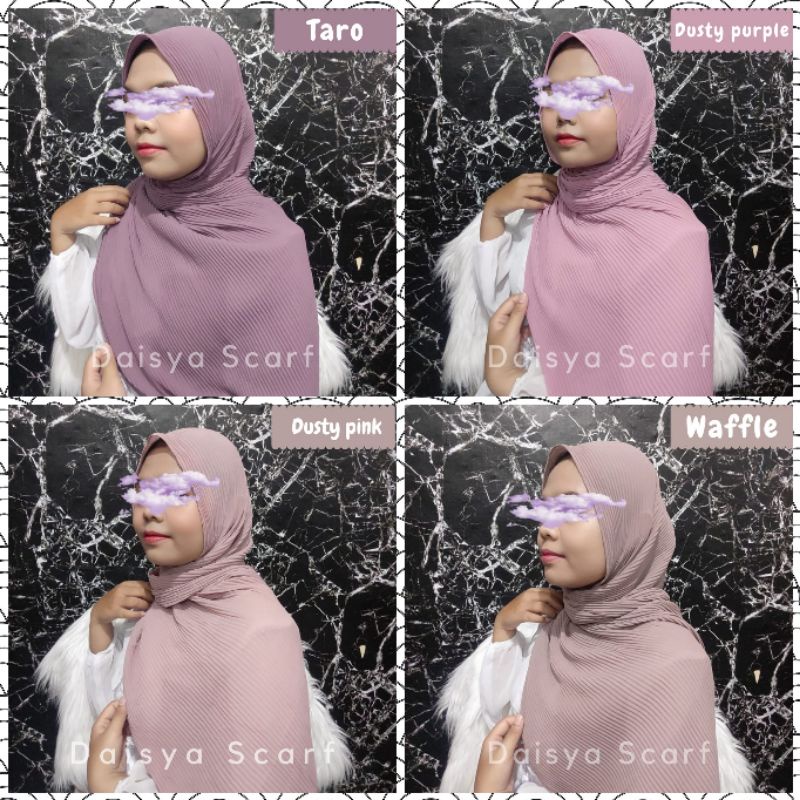 Pashmina Plisket Premium | Pashmina Lidi Import