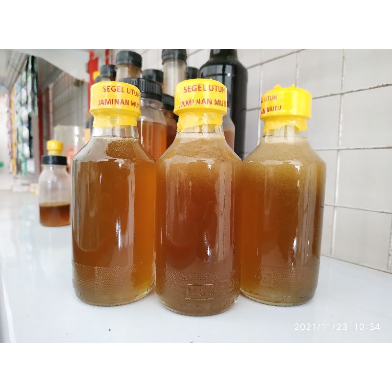 

Madu Ondoan Apis Cerana Liar - Raw Honey Asli Nektar Bunga Murni Alami Multiflora 100% Tanpa Proses