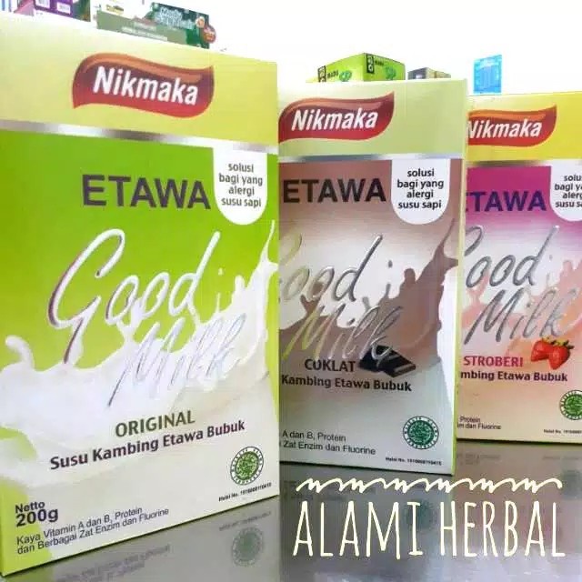 

Ee5041F10 Nikmaka Susu Bubuk Kambing Etawa - Original 6Gggdddv