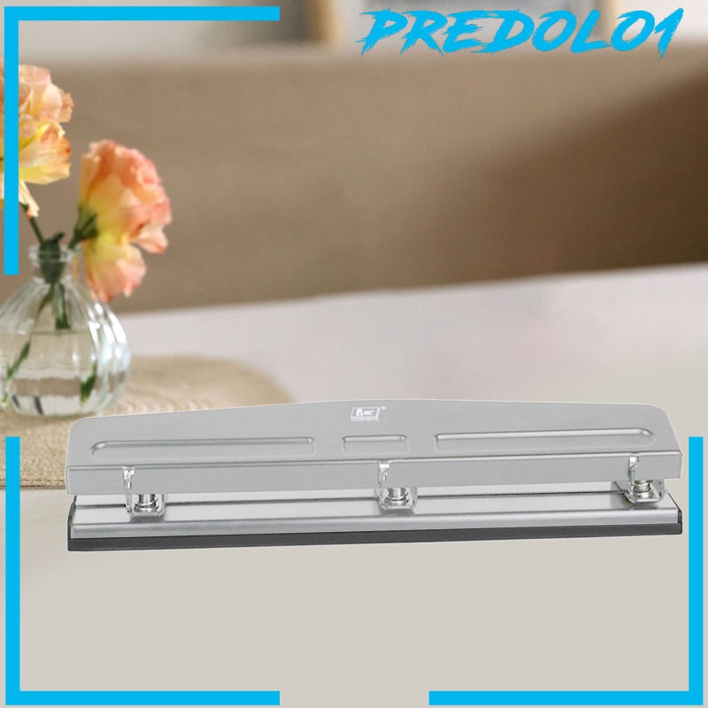 [PREDOLO1] Office Depot 3-Hole Paper Punch, 12 Sheet Capacity, Silver 3 Hole