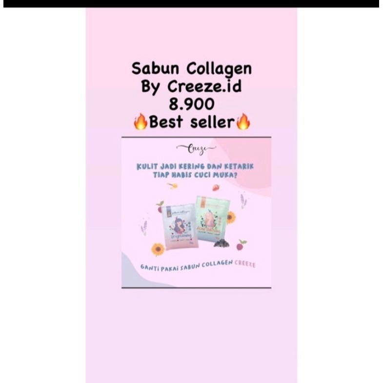 Sabun collagen byCreeze/sabun collagen
