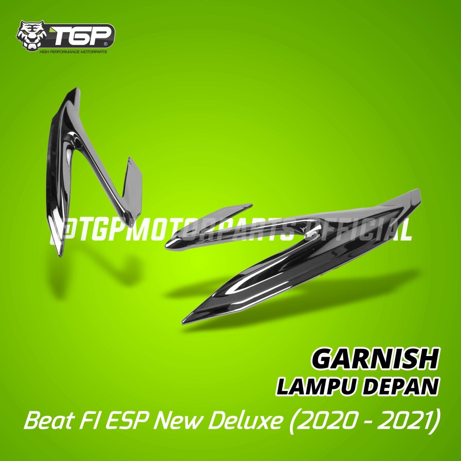 AKSESORIS VARIASI GARNISH LAMPU DEPAN BEAT FI ESP NEW 2020 DELUXE TGP