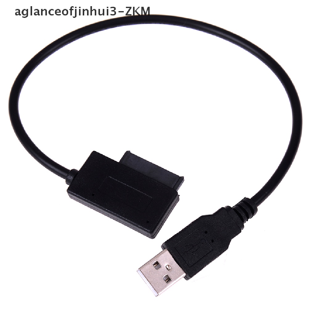 Kabel adapter Usb Ke 7 + 6 13pin slim sata / ide cd dvd rom optical drive