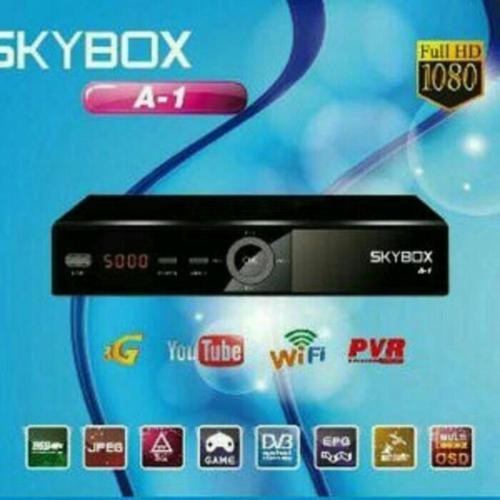Receiver Skybox A-1 Old Dus Biru Support Power Vu Harga Murah