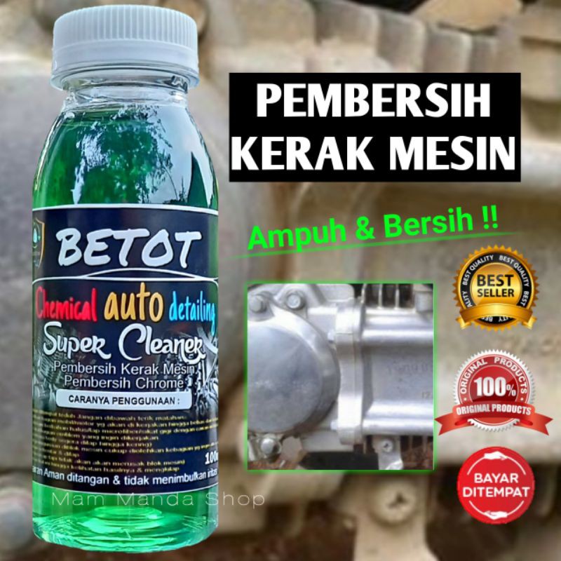 BETOT PEMBERSIH MESIN MOTOR / PEMBERSIH KERAK / KARAT CHROME / BLOK MESIN