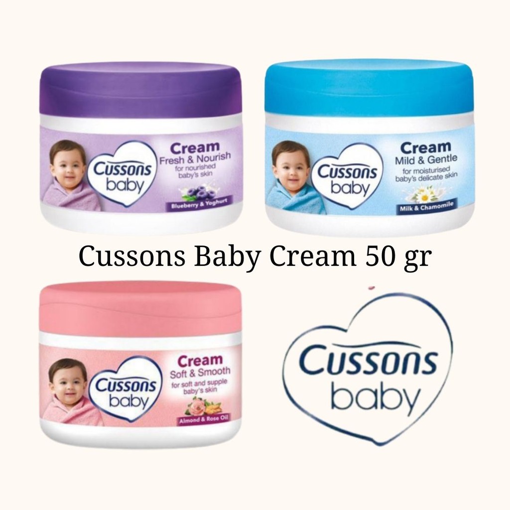 (PROMO) CUSSONS BABY CREAM 50GR DAN 100 GR