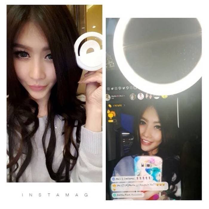 Ring selfie LIght Beauty Live Show / Lampu Ring Narsis Cantik Live Blo