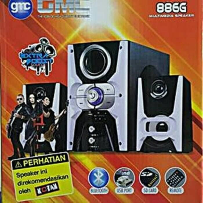 perlengkapan  SPEAKER MULTIMEDIA GMC 886 G  dapur