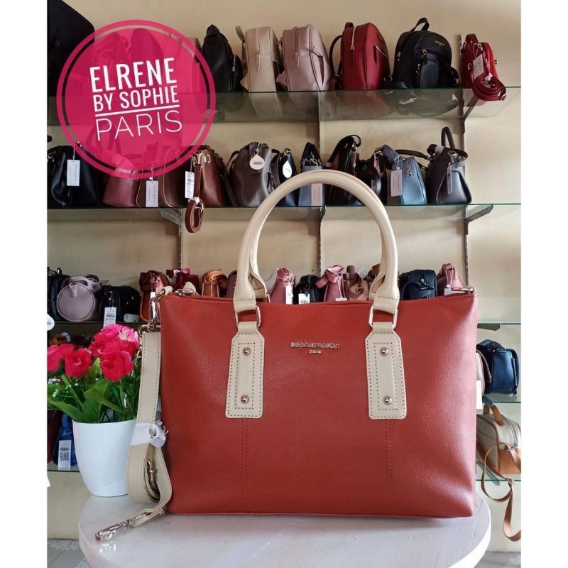 Tas Selempang Tas Cangklong tas wanita Tas besar Sophie Paris Sophie Martin Promo Terbaru Tas Elrene