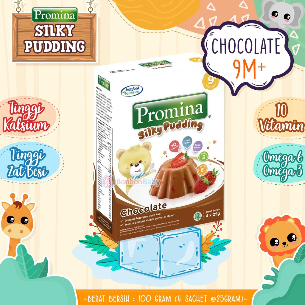 Promina Silky Pudding / puding isi 4 sachet