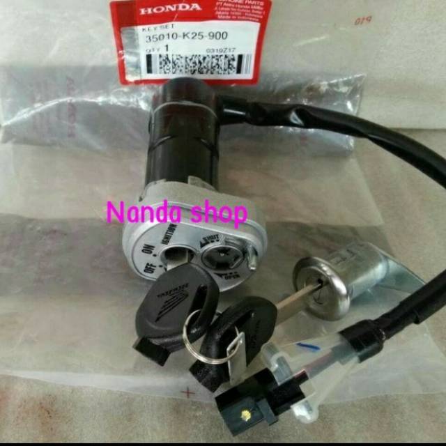 Kunci kontak beat f1 2013 (K25)