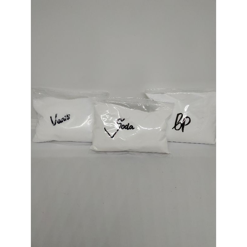 

vanili / baking powder / soda los 1 ons