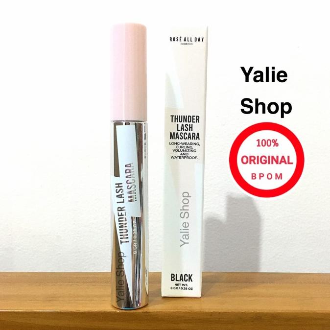 Sale!!! Rose All Day Thunder Lash Mascara Black Maskara Hitam Waterproof - Paling Dicari