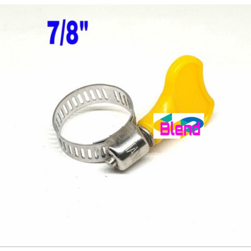 Klem KUPING 7/8&quot;-Cincin Pengunci Selang Regulator Gas/Air 7/8 Inch