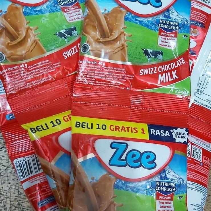 

Kekinian - susu ZEE sachet 40gr RENCENG !!