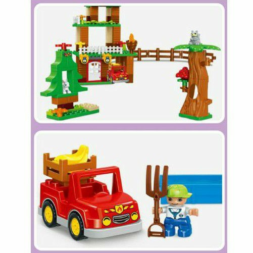 Block besar Gorock 1034 138pc Tree House Animal