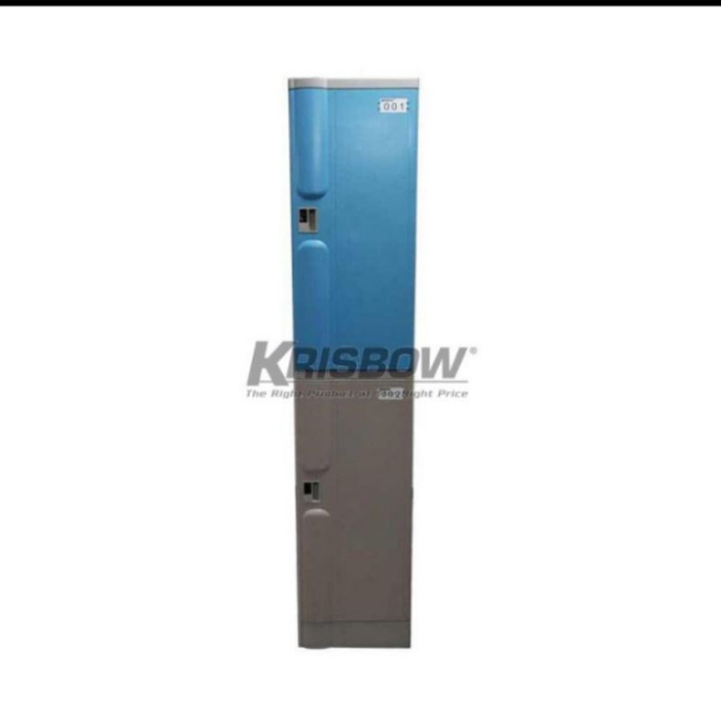 Abs Locker 2 Doors Blue And Grey Krisbow 10196070