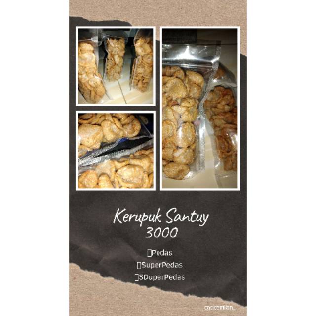 

Kerupuk Santuy