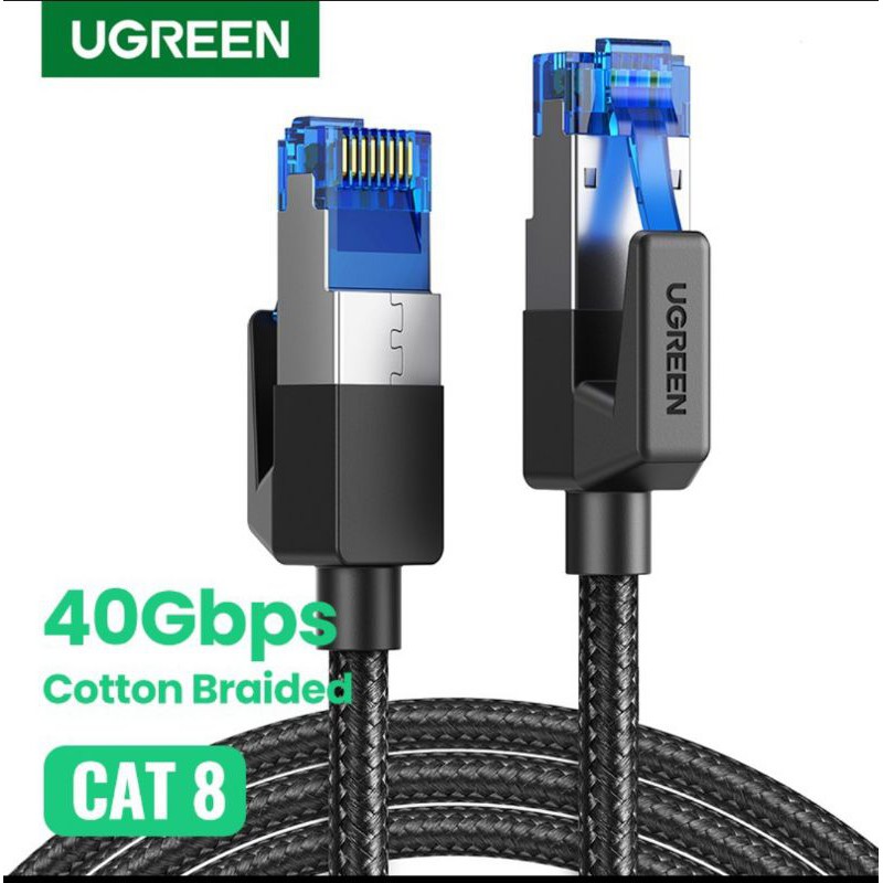 Ugreen Kabel Lan Cat8 40Gbps 2000Mhz SSTP NW153 Ugreen Kabel Lan Cat 8