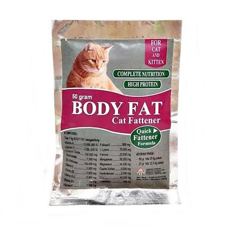 Body Fat 50gr-Penambah Berat Badan Kucing,cat Fattener