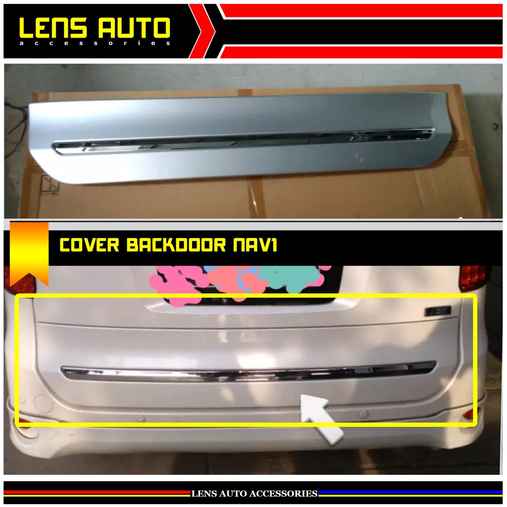 BACKDOOR TOYOTA NAV1 - COVER BACKDOOR NAV1 ORI - ORNAMENT BAGASI NAV1