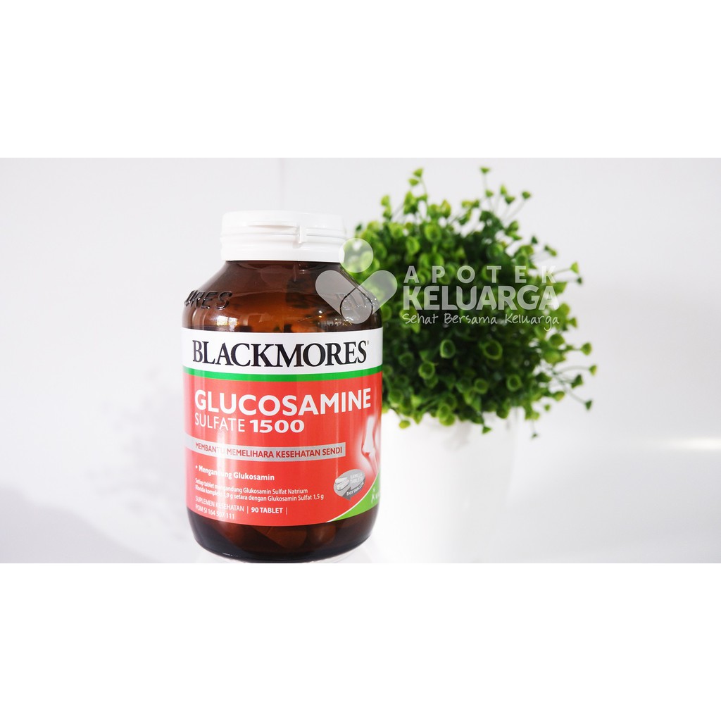 BLACKMORES GLUCOSAMINE SULFATE 1500 ISI 90 TABLET #UNTUK SAKIT TULANG, SENDI #PADANG