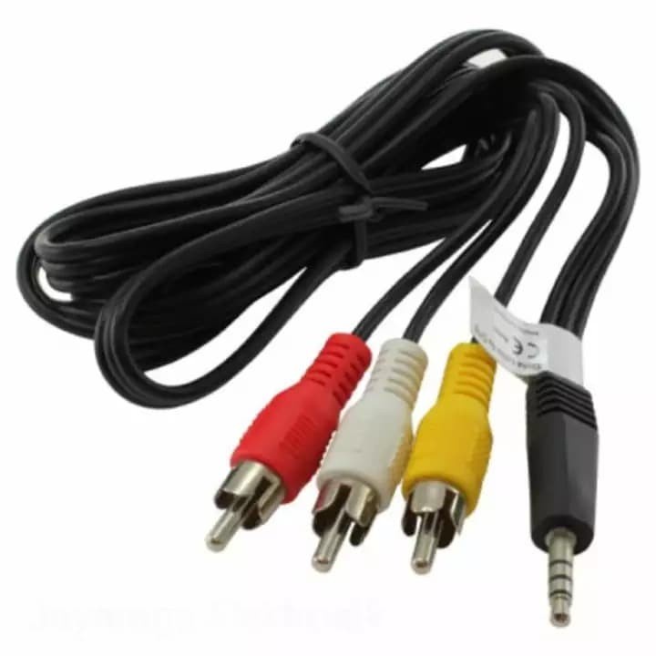 Kabel RCA 3 to 1 AV TO RCA / KABEL AUDIO VIDEO 3 in 1