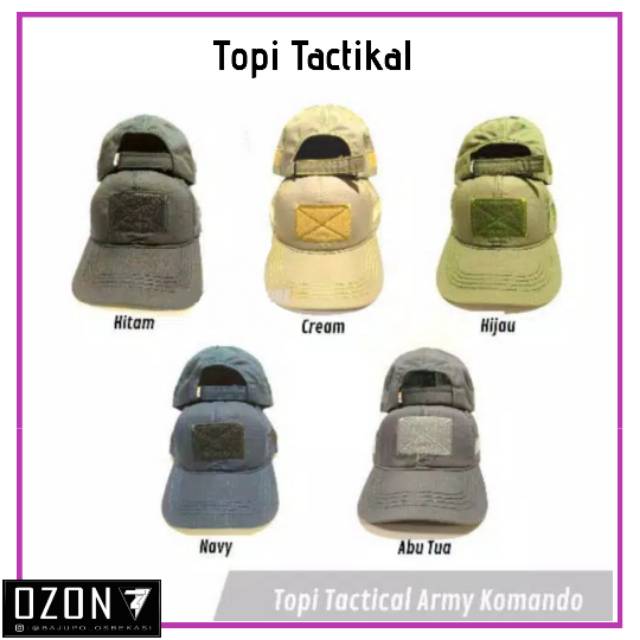 Topi Army Topi Tactical Topi Military Topi Perekat