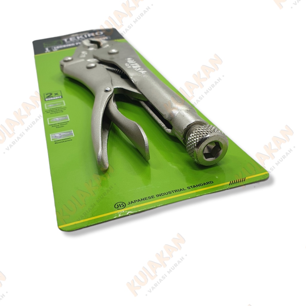 Tekiro Tang Buaya Bengkok Locking Pliers 10 Inch Serba Guna