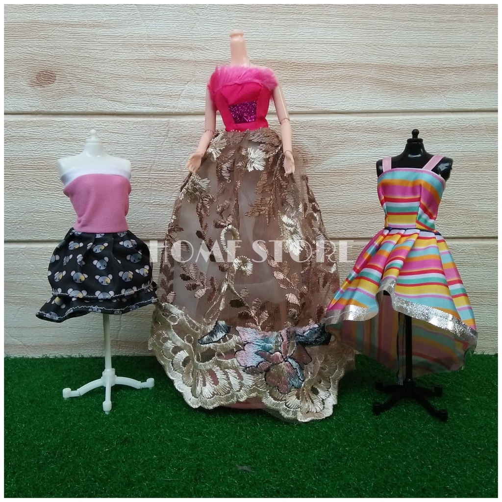 Cantik Baju Cantik Baju Gaun Cantik Boneka Cantik Aksesoris Boneka